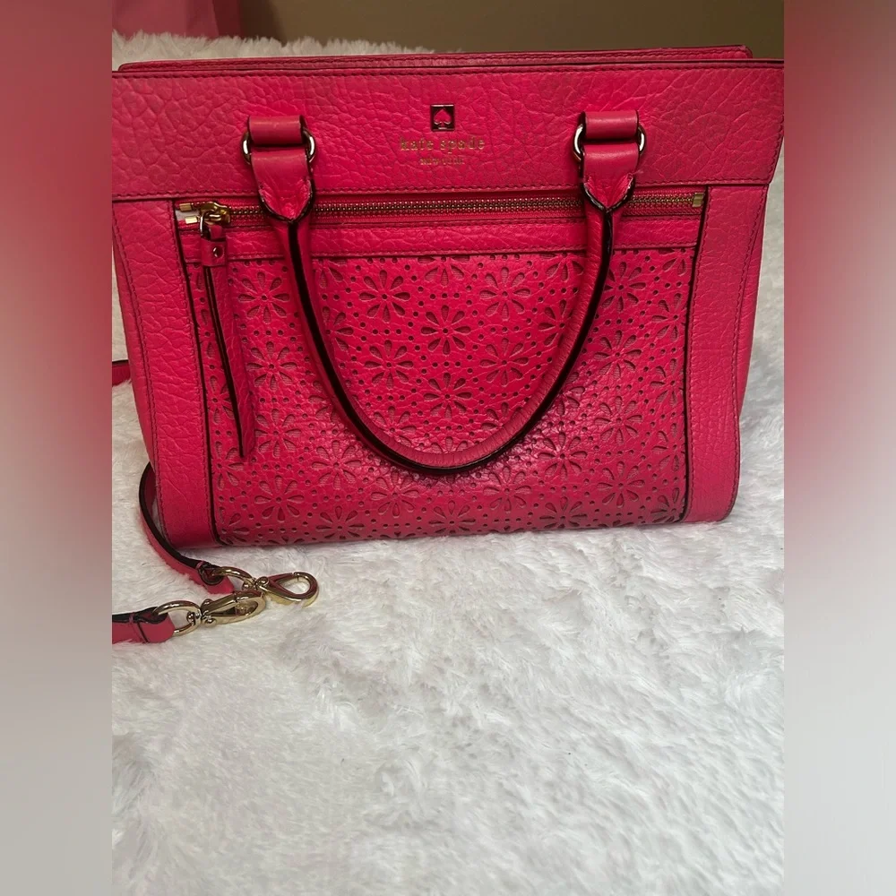 Kate Spade Perri Lane Romy Leather Satchel - Picture 2 of 7